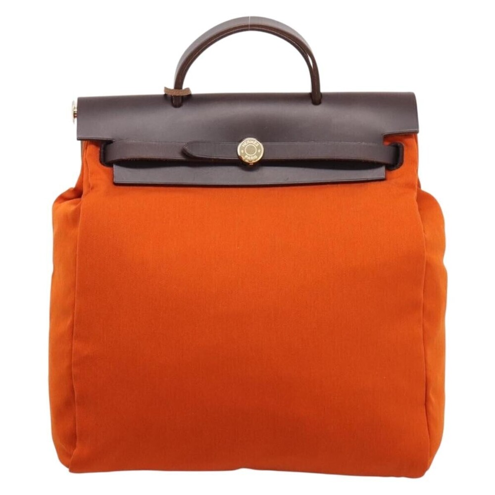 Hermes Herbag A Dos Toile